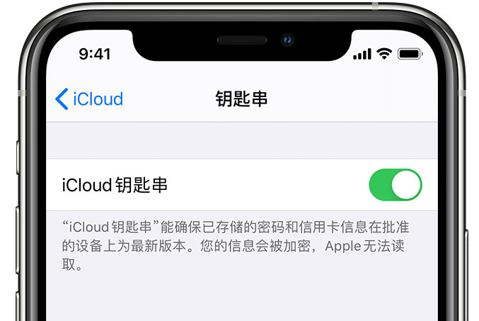 义马苹果手机维修分享在 iPhone 上开启 iCloud 钥匙串之后会储存哪些信息 