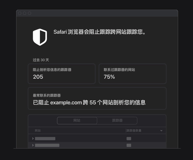 义马苹果手机维修分享如何在 Safari 浏览器中查看和打开隐私报告 